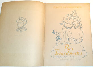 MICKIEWICZ - PANI TWARDOWSKA, ilustrował Stanisław Raczyński - 2