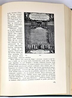 BYSTROŃ- DZIEJE OBYCZAJÓW W DAWNEJ POLSCE. WIEK XVI-XVIII setki ilustracji,  złota oprawa, luksusowy wariat oprawy - 11