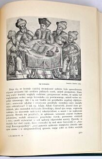 BYSTROŃ- DZIEJE OBYCZAJÓW W DAWNEJ POLSCE. WIEK XVI-XVIII setki ilustracji,  złota oprawa, luksusowy wariat oprawy - 8