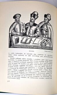 BYSTROŃ- DZIEJE OBYCZAJÓW W DAWNEJ POLSCE. WIEK XVI-XVIII setki ilustracji,  złota oprawa, luksusowy wariat oprawy - 7