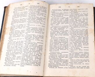 [PIERWSZY SŁOWNIK WYRAZÓW OBCYCH] AMSZEJEWICZ- DYKCJONARZ ZAWIERAJĄCY: WYRAZY I WYRAŻENIA Z OBCYCH JĘZYKÓW POLSKIEMU PRZYSWOJONY 1859 - 4