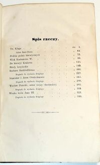 SZAJNOCHA- SZKICE HISTORYCZNE 1858r. Tom 1,3 - 4