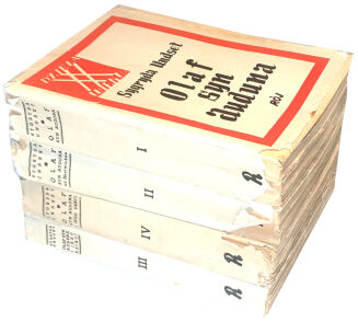 UNDSET - OLAF SYN AUDUNA wyd.1 [komplet w 4 wol.] - 2