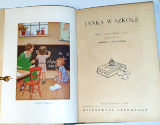 KORSOWSKA- JANKA W SZKOLE wyd. 1939 - 2