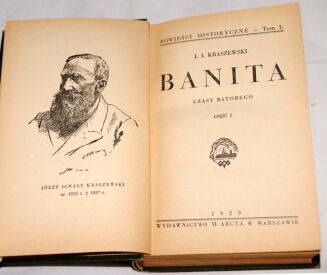 KRASZEWSKI - POWIEŚCI HISTORYCZNE 80 tomów w 30 woluminach OPRAWA - 19