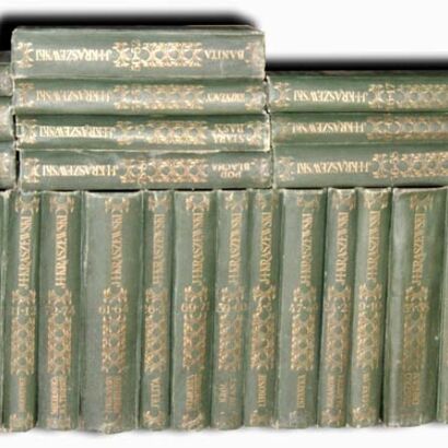 KRASZEWSKI - POWIEŚCI HISTORYCZNE 80 tomów w 30 woluminach OPRAWA