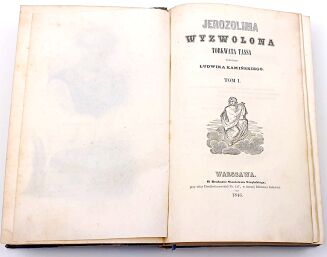 TASSO - JEROZOLIMA WYZWOLONA t.1-2 [komplet współoprawny] wyd. 1846, ryciny - 5