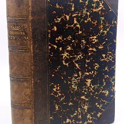 TASSO - JEROZOLIMA WYZWOLONA t.1-2 [komplet współoprawny] wyd. 1846, ryciny