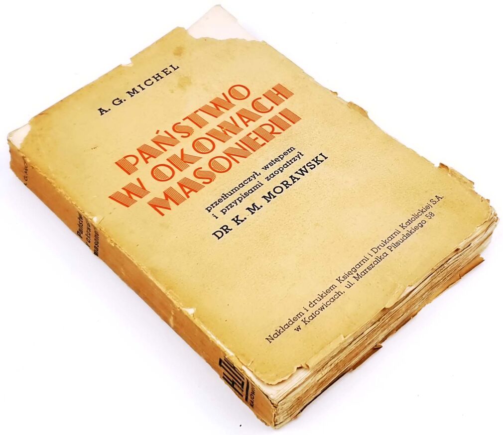 MICHEL- PAŃSTWO W OKOWACH MASONERII wyd. 1937