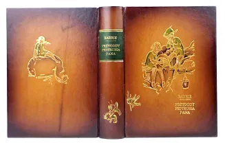BARRIE - PRZYGODY PIOTRUSIA PANA oprawa artystyczna Warszawa 1938 - 2