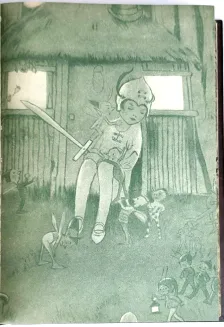 BARRIE - PRZYGODY PIOTRUSIA PANA oprawa artystyczna Warszawa 1938 - 10
