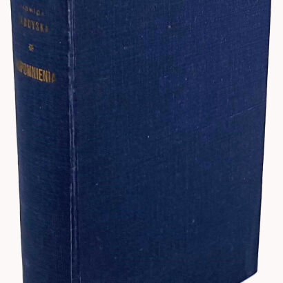 JADWIGA ZAMOYSKA- WSPOMNIENIA wyd. LONDYN 1961r.