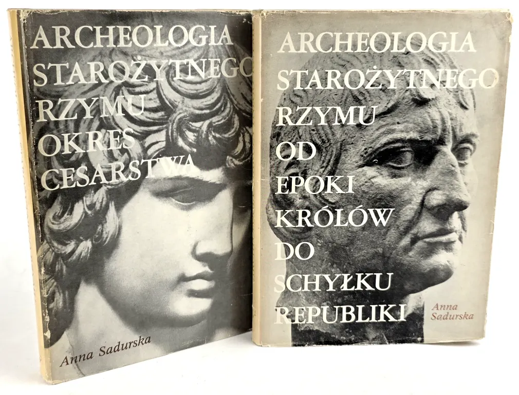 SADURSKA- ARCHEOLOGIA STAROŻYTNEGO RZYMU t. I-II [komplet]