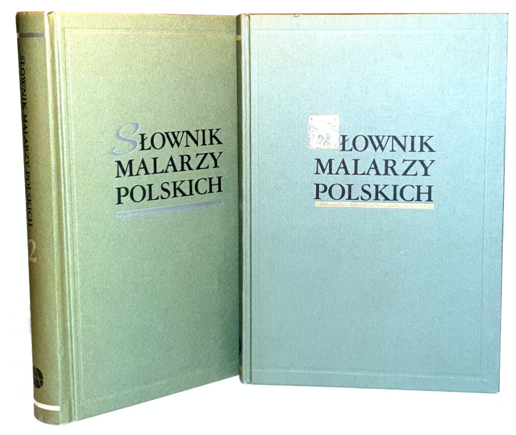 LEWICKA-MORAWSKA, MACHOWSKI, RUDZKA SŁOWNIK MALARZY POLSKICH t. I-II [komplet]