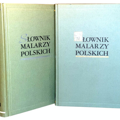 LEWICKA-MORAWSKA, MACHOWSKI, RUDZKA SŁOWNIK MALARZY POLSKICH t. I-II [komplet]