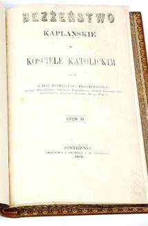 [HISTORIA CELIBATU] JANISZEWSKI - BEZŻEŃSTWO KAPŁAŃSKIE W KOŚCIELE KATOLICKIM t.1-2 [komplet w 2 wol.] wyd.1860-75 - 8