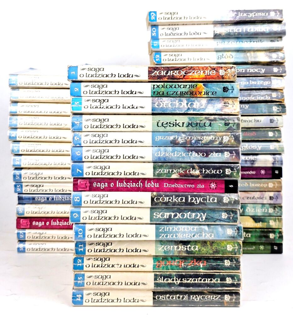 SANDEMO- SAGA O LUDZIACH LODU komplet