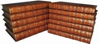 THIERS - HISTORYA KONSULATU I CESARSTWA wyd. Warszawa 1846r. Tom I-XI [komplet w jęz. polskim] 15 STALORYTÓW - 2