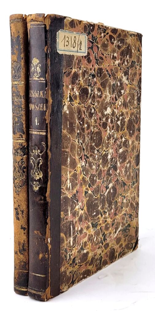 WITOWSKI - SZKÓŁKA POWSZEDNIA DLA MŁODZIEŻY UMIEJĄCEJ CZYTAĆ I PO PROSTU RACHOWAĆ t. 1-2 [komplet] ola