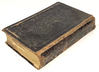 DUNIN - KSIĄŻKA DO NABOŻEŃSTWA 1864 skóra z epoki - 2