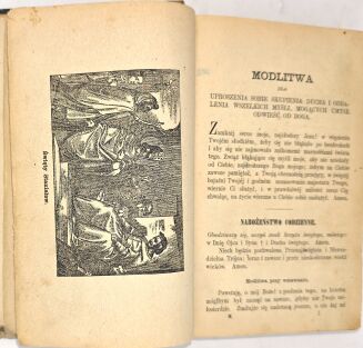 DUNIN - KSIĄŻKA DO NABOŻEŃSTWA 1864 skóra z epoki - 5