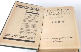 ROCZNIK POLITYCZNY I GOSPODARCZY 1934 - 2