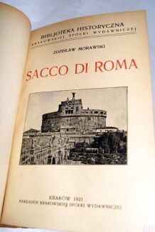 MORAWSKI- RZYM, SACCO DI ROMA, Z RAWENNY wyd. 1921 - 5