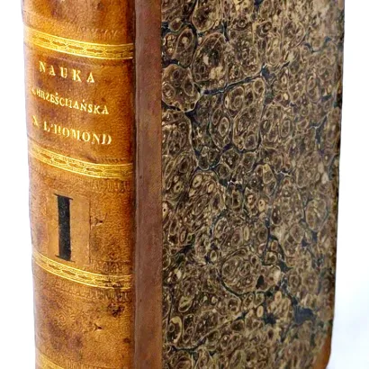 L'HOMOND - NAUKA CHRZEŚCIJAŃSKA Warszawa 1829