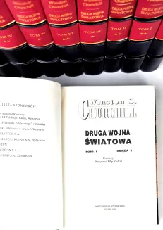 WINSTON CHURCHILL - DRUGA WOJNA ŚWIATOWA- komplet oprawa - 9