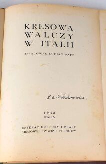 PAFF- KRESOWA WALCZY W ITALII Italia 1945. - 2