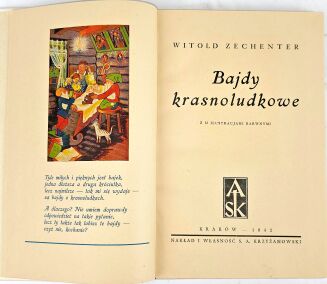 ZECHENTER- BAJDY KRASNOLUDKOWE wyd. 1942 - 4