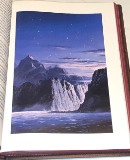TOLKIEN - SILMARILLION il. Ted Nasmith SKIBNIEWSKA ekskluzywna oprawa skórzana - 7