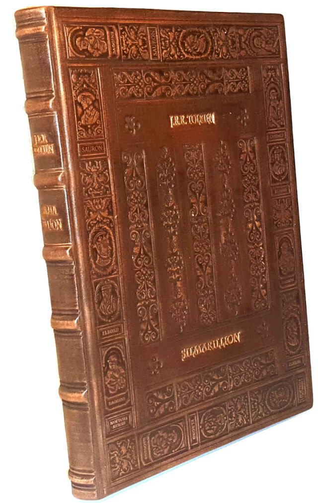 TOLKIEN - SILMARILLION il. Ted Nasmith SKIBNIEWSKA ekskluzywna oprawa skórzana