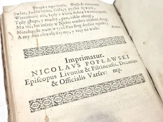 WADOWSKI Józef Jan - CIEŃ ŻYCIA LUDZKIEGO Z DROGĄ Z TEGOŻ CIENIA DUSZY DO ZBAWIENIA, wyd. 1691 - 6