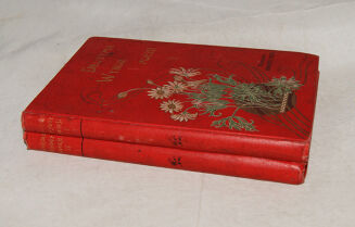 ŁUSZCZEWSKA- WYBÓR POEZJI 1-2 Warszawa 1898 secesyjna oprawa - 2