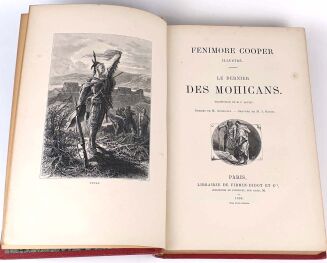 COOPER - OSTATNI MOHIKANIN/ LE DERNIER DES MOHICANS  ryciny Andriolli - 6