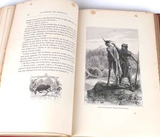 COOPER - OSTATNI MOHIKANIN/ LE DERNIER DES MOHICANS  ryciny Andriolli - 14