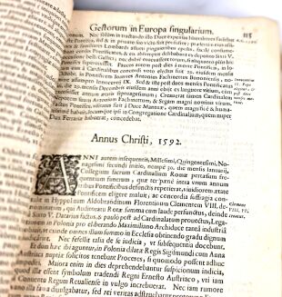 [PIERWSZE WYDANIE KRONIKI BISKUPA PAWŁA PIASECKIEGO] PIASECKI- CHRONICA GESTORUM  IN EUROPA SINGULARIUM Kraków 1648 - 4