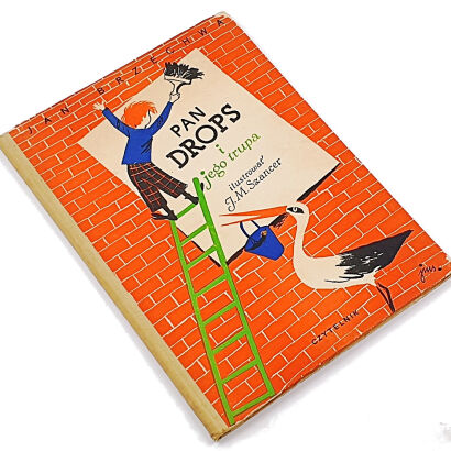 BRZECHWA -PAN DROPS I JEGO TRUPA 1957 ilustr. Szancer