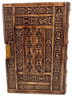 J.R.R. Tolkien - The Lord Of The Rings Exclusive Leather Binding, limited edition, copy number 80, fore edge painting, metalwork - 9