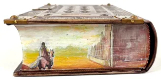 J.R.R. Tolkien - The Lord Of The Rings Exclusive Leather Binding, limited edition, copy number 80, fore edge painting, metalwork - 11