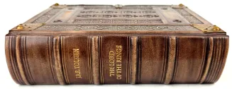 J.R.R. Tolkien - The Lord Of The Rings Exclusive Leather Binding, limited edition, copy number 80, fore edge painting, metalwork - 12