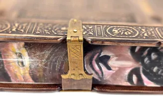 J.R.R. Tolkien - The Lord Of The Rings Exclusive Leather Binding, limited edition, copy number 80, fore edge painting, metalwork - 15