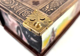 J.R.R. Tolkien - The Lord Of The Rings Exclusive Leather Binding, limited edition, copy number 80, fore edge painting, metalwork - 16