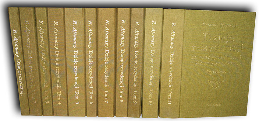 AFTANAZY- DZIEJE REZYDENCJI W DAWNYCH KRESACH I-XI