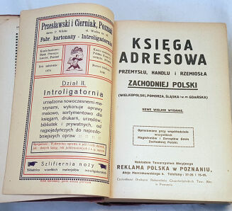 KSIĘGA ADRESOWA PRZEMYSŁU, HANDLU I RZEMIOSŁA ZACHODNIEJ POLSKI (WIELKOPOLSKI, POMORZA, ŚLĄSKA I WOLNEGO MIASTA GDAŃSKA) - 5