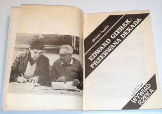 ROLICKI - EDWARD GIEREK: PRZERWANA DEKADA autograf Gierka - 3
