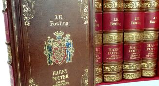 J.K. Rowling- Harry Potter 7 Book Boxed, Complete Set, Leather Rebound, Uk Version - 4