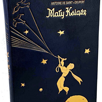 ANTOINE DE SAINT-EXUPERY - MAŁY KSIĄŻĘ wyd.1 z 1958r. OPRAWA ARTYSTYCZNA