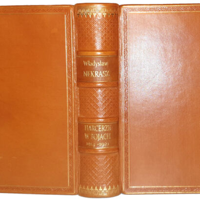 NEKRASZ- HARCERZE W BOJACH W LATACH 1914 -1921 t.1-2 (komplet) skóra